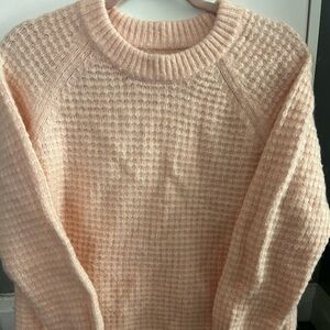 Lou & Grey Pink Crew Neck Sweater
